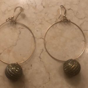 Gold filled hoop earring